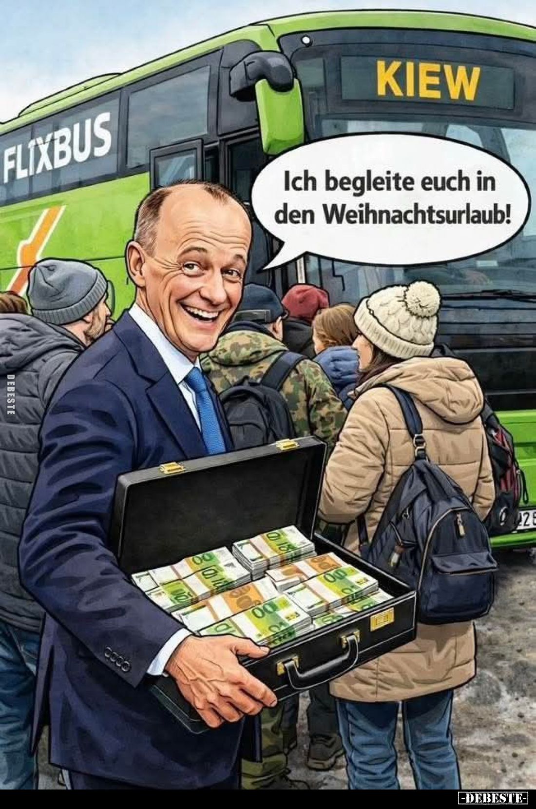 Ich begleite euch in den Weihnachtsurlaub!