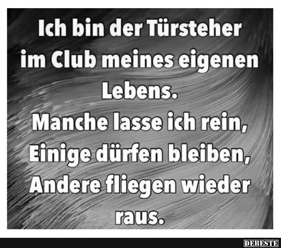 Ich bin der Türsteher im Club.. - Lustige Bilder | DEBESTE.de