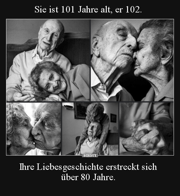 Sie ist 101 Jahre alt, er 102... - Lustige Bilder | DEBESTE.de