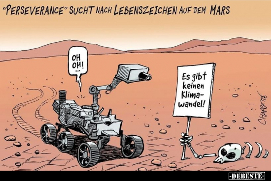 "Perseverance" sucht nach Lebenszeichen auf dem Mars.. - Lustige Bilder | DEBESTE.de