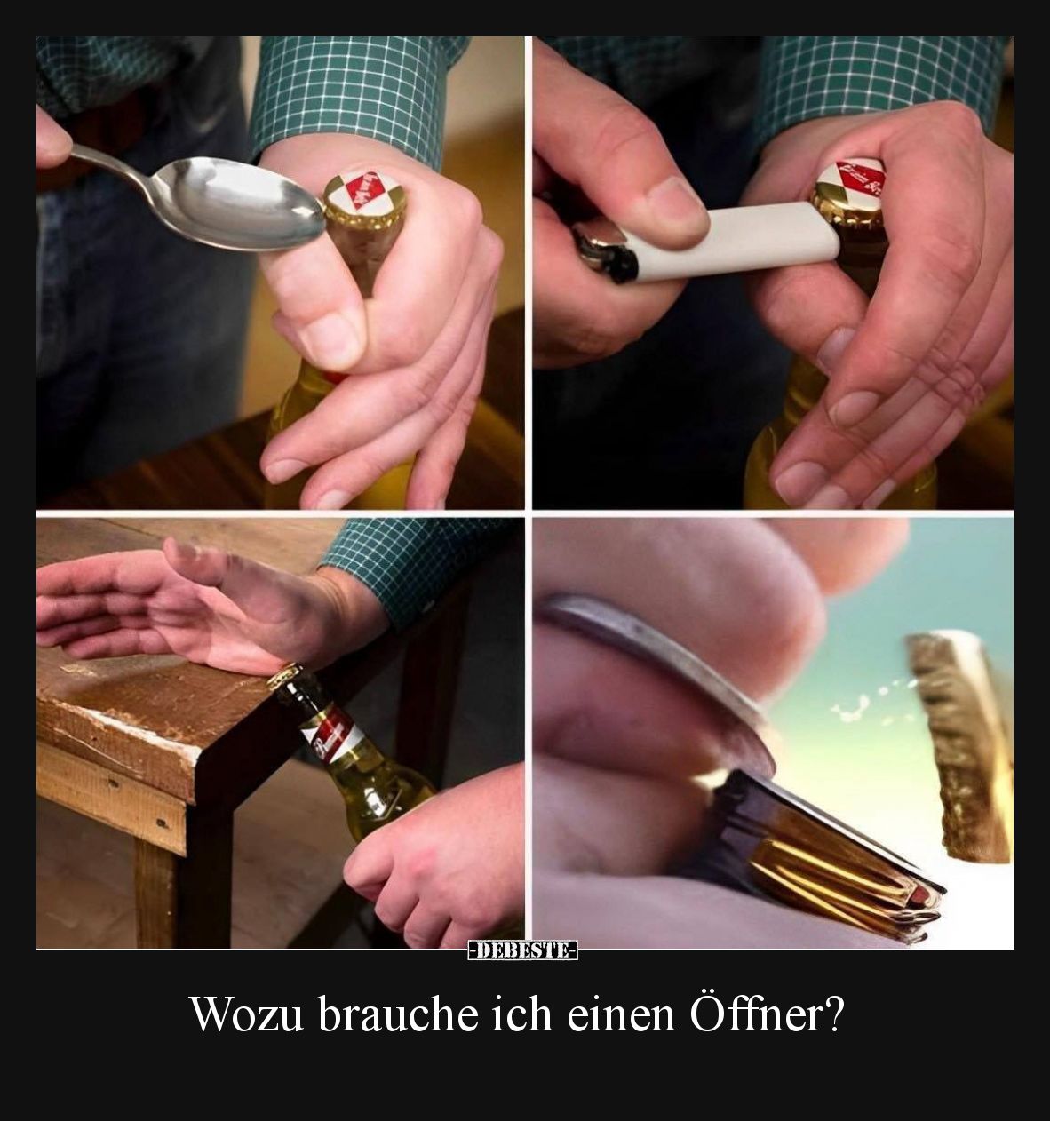Wozu brauche ich einen Öffner?