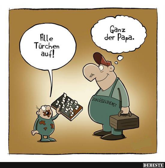 Ganz der Papa ;-)) - Lustige Bilder | DEBESTE.de