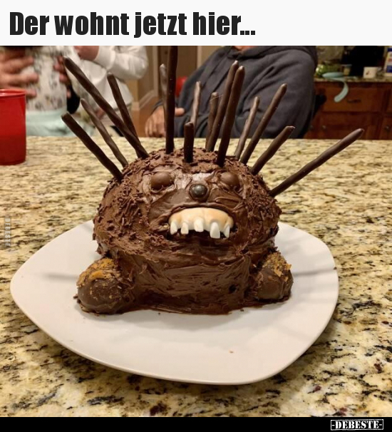 Der wohnt jetzt hier...