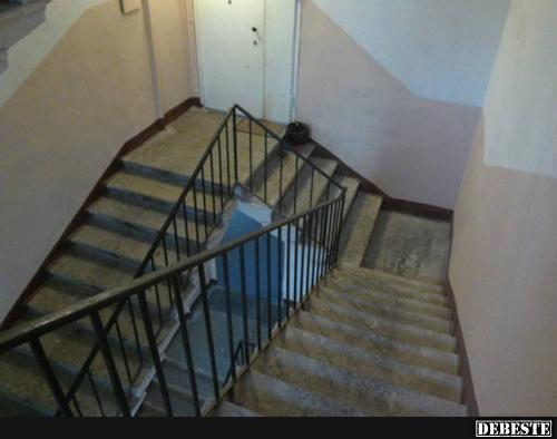 Damals war das Klo noch auf der Zwischenetage?