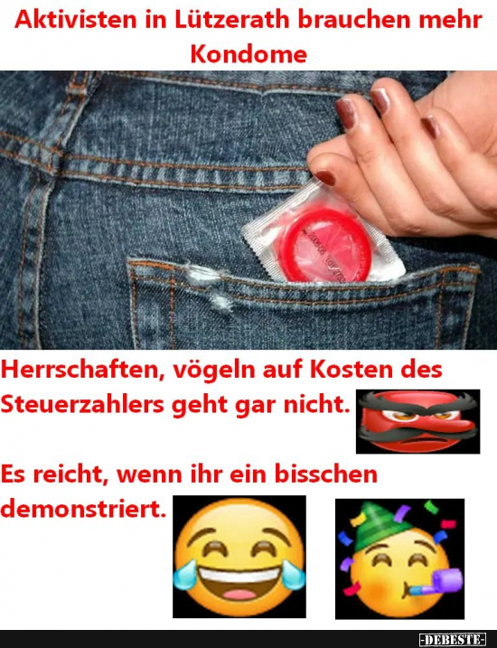 Klimaaktivisten und der Drang nach Sex - Lustige Bilder | DEBESTE.de