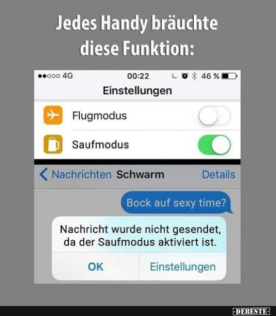 Jedes Handy bräuchte diese Funktion..