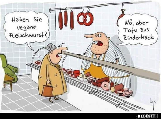 Haben Sie vegane Feischwurst?