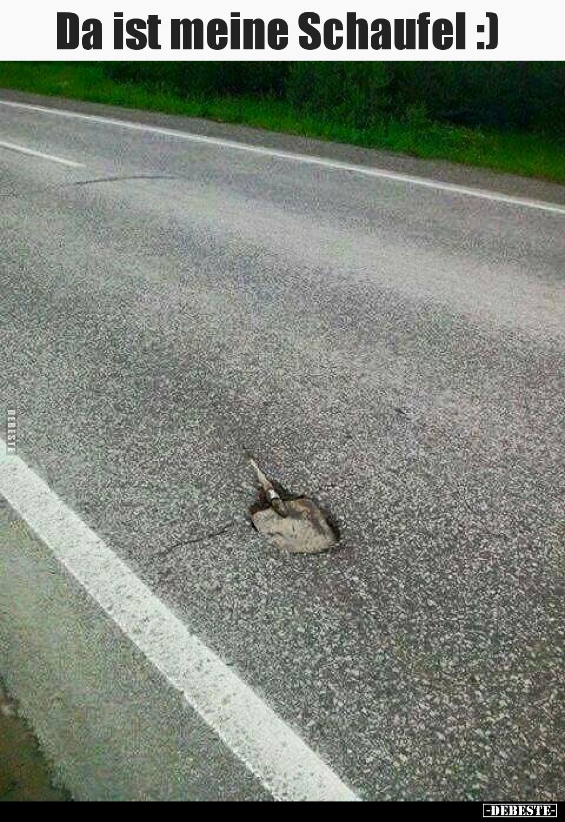 Da ist meine Schaufel :)
