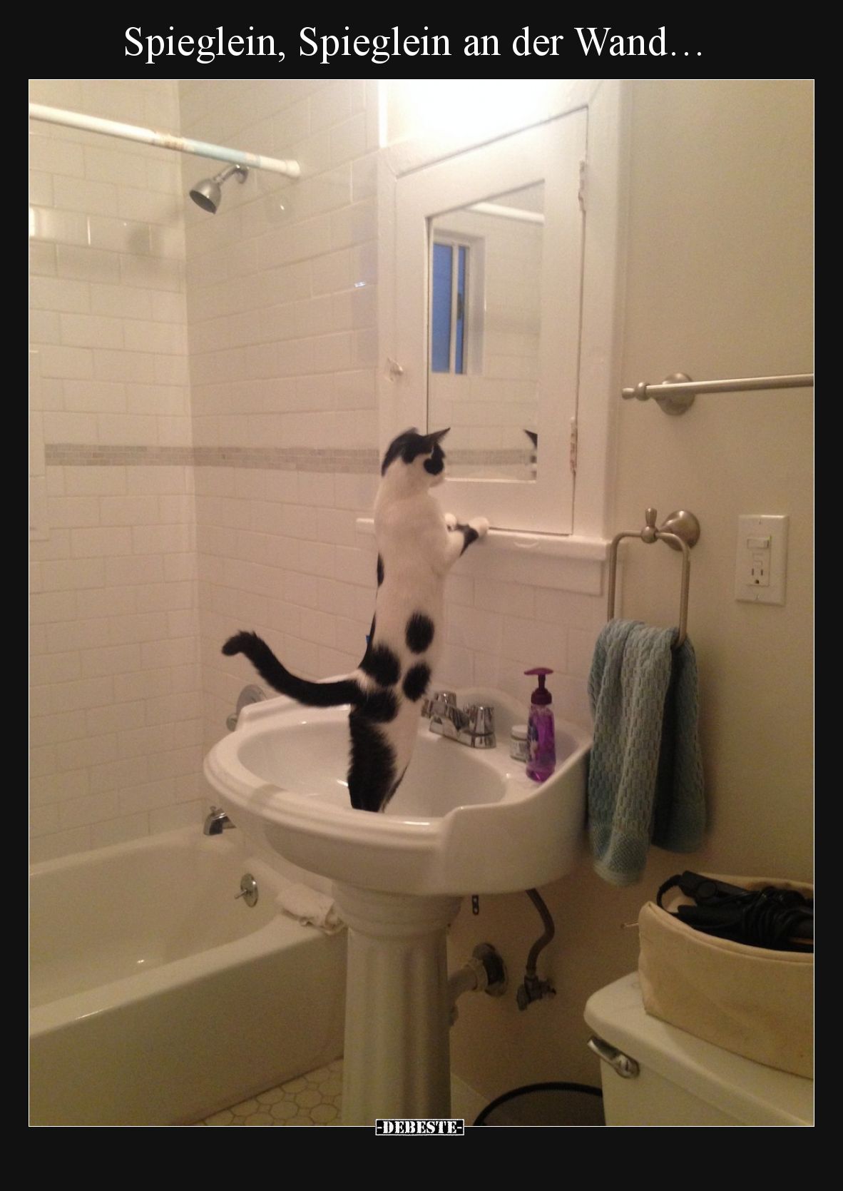 Spieglein, Spieglein an der Wand…