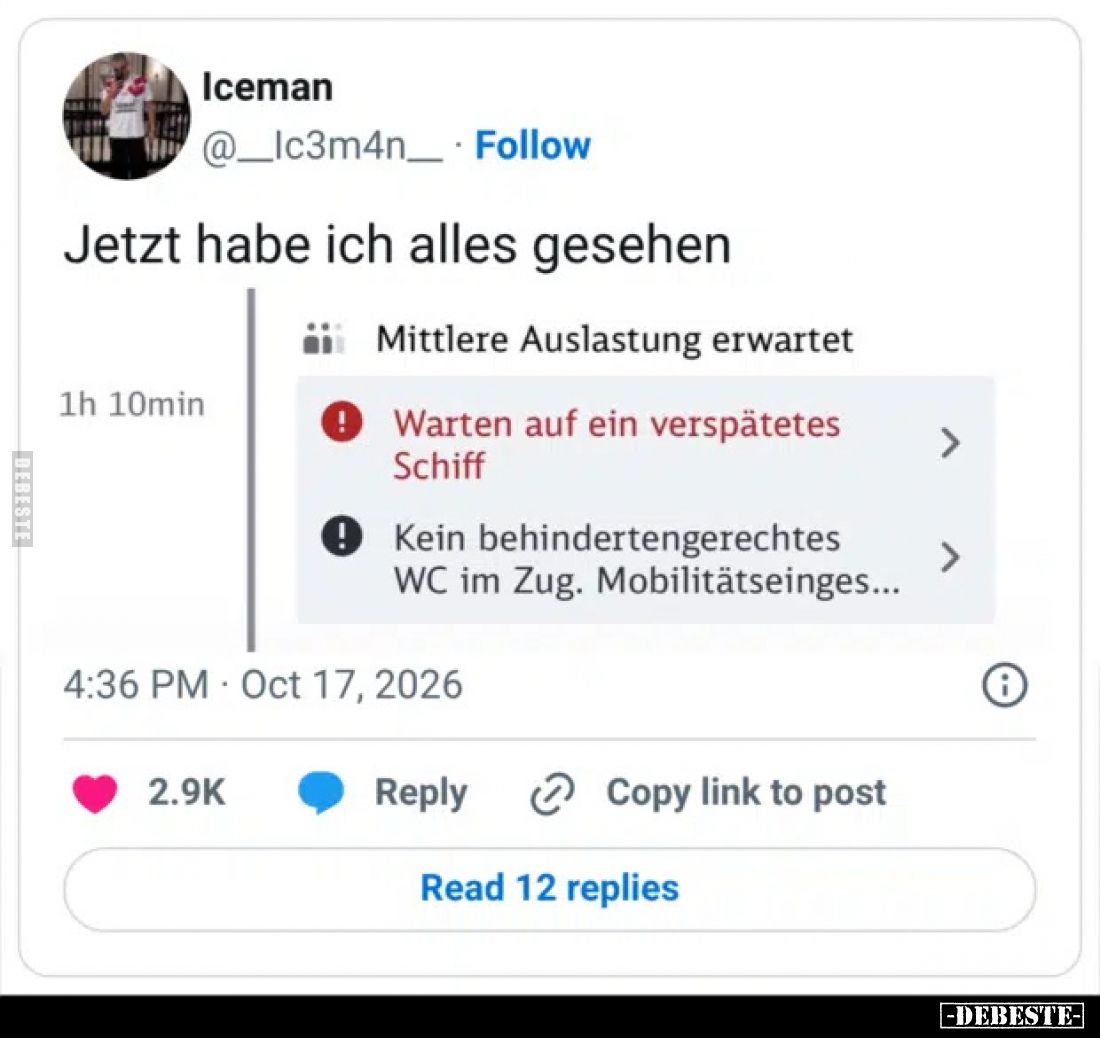 Jetzt habe ich alles gesehen