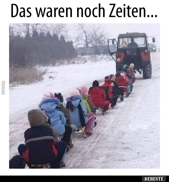 Das waren noch Zeiten.. - Lustige Bilder | DEBESTE.de