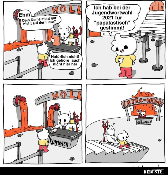 Dein Name steht gar nicht auf der Liste?..