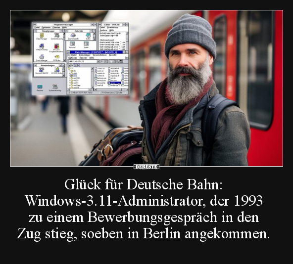 Glück für Deutsche Bahn.. - Lustige Bilder | DEBESTE.de