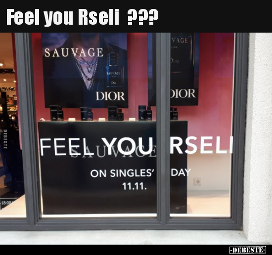 Feel you Rseli ???.. - Lustige Bilder | DEBESTE.de