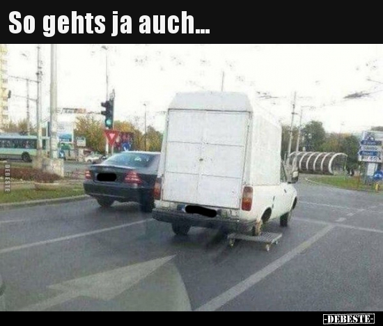 So gehts ja auch...