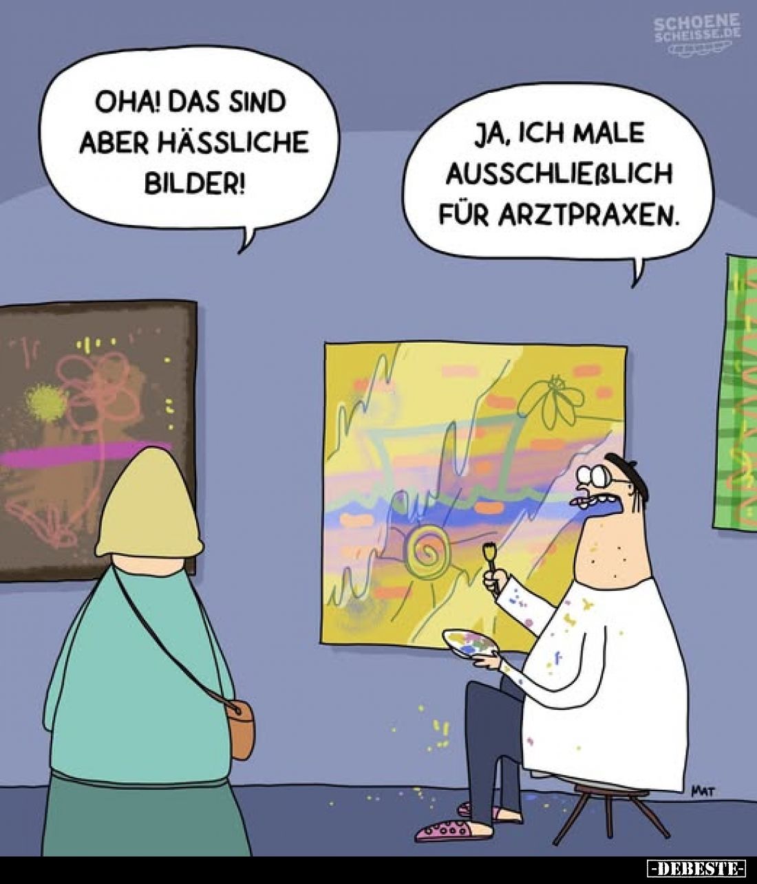 Oha! Das sind aber hässliche Bilder!.. - Lustige Bilder | DEBESTE.de