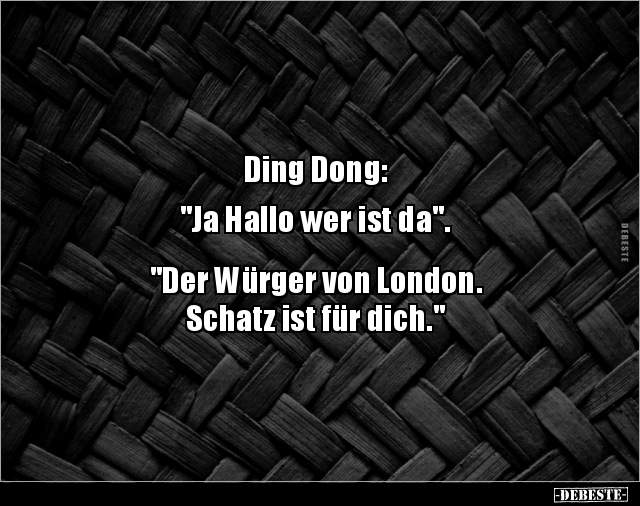 Ding Dong: "Ja Hallo wer ist da".. - Lustige Bilder | DEBESTE.de