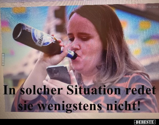 In solcher Situation redet sie wenigstens nicht!.. - Lustige Bilder | DEBESTE.de