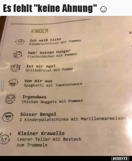 Es fehlt "keine Ahnung".. - Lustige Bilder | DEBESTE.de