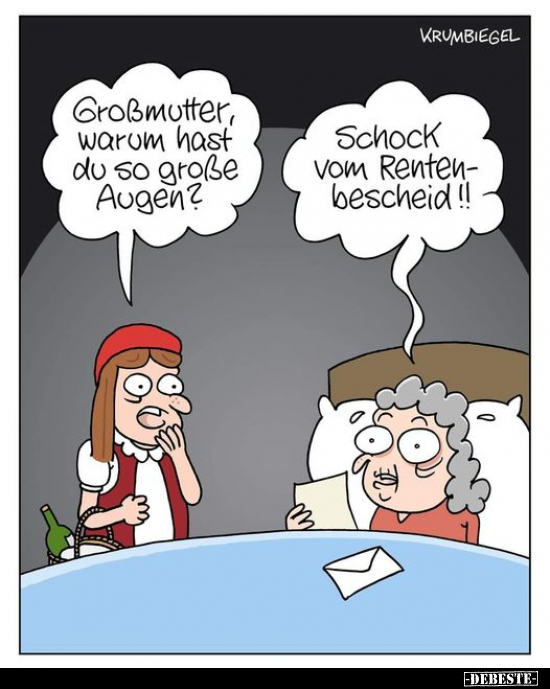 Großmutter, warum hast du so große Augen?.. - Lustige Bilder | DEBESTE.de