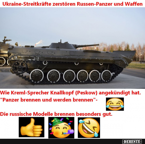 Putins Schrott fliegt in die Luft! - Lustige Bilder | DEBESTE.de