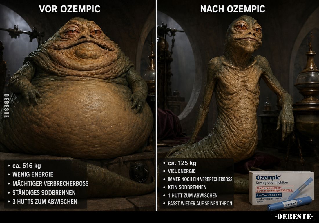 VOR OZEMPIC - NACH OZEMPIC
