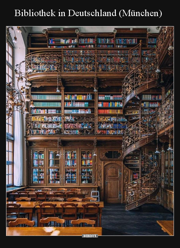 Bibliothek in Deutschland (München).. - Lustige Bilder | DEBESTE.de