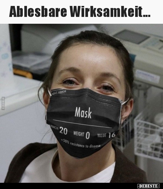 Ablesbare Wirksamkeit...