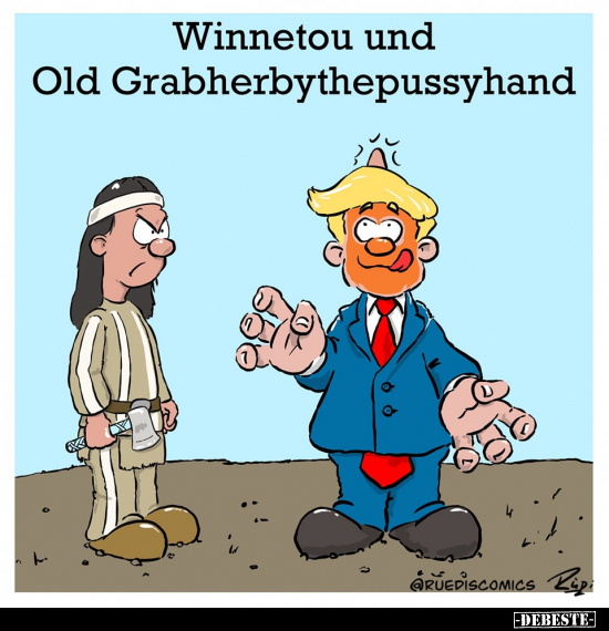 Winnetou und Old Grabherbythepussyhand.