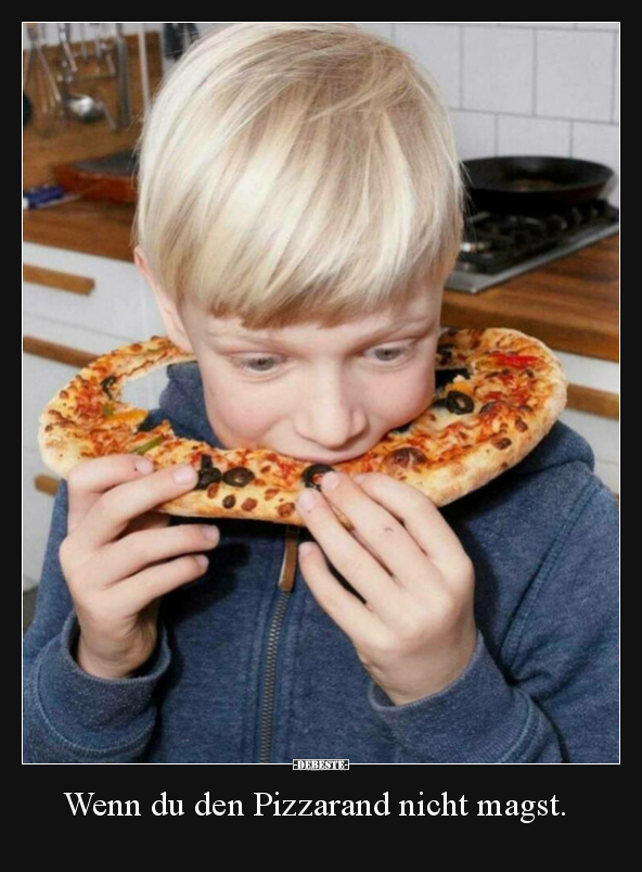 Wenn du den Pizzarand nicht magst... - Lustige Bilder | DEBESTE.de