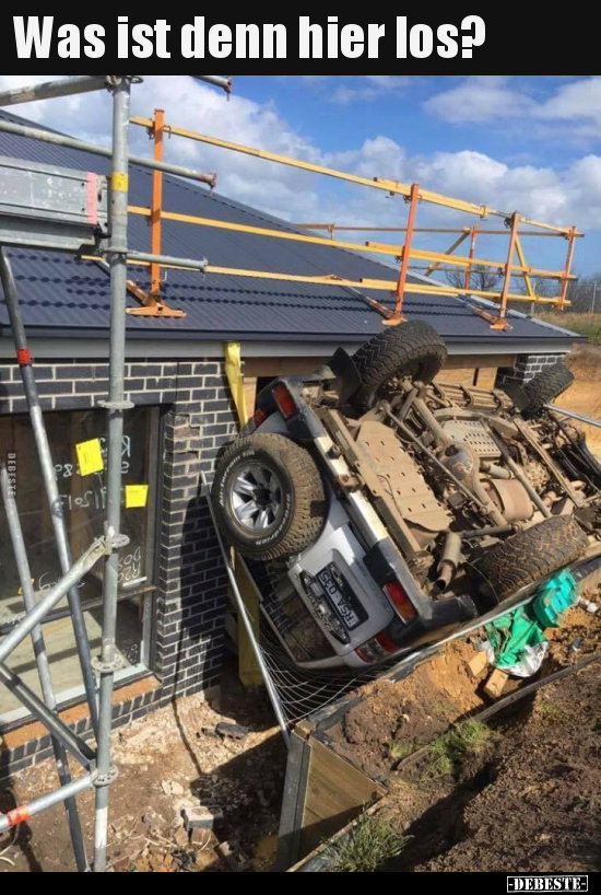 Was ist denn hier los?