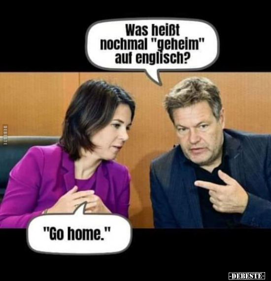 Was heißt nochmal "geheim" auf englisch?.. - Lustige Bilder | DEBESTE.de