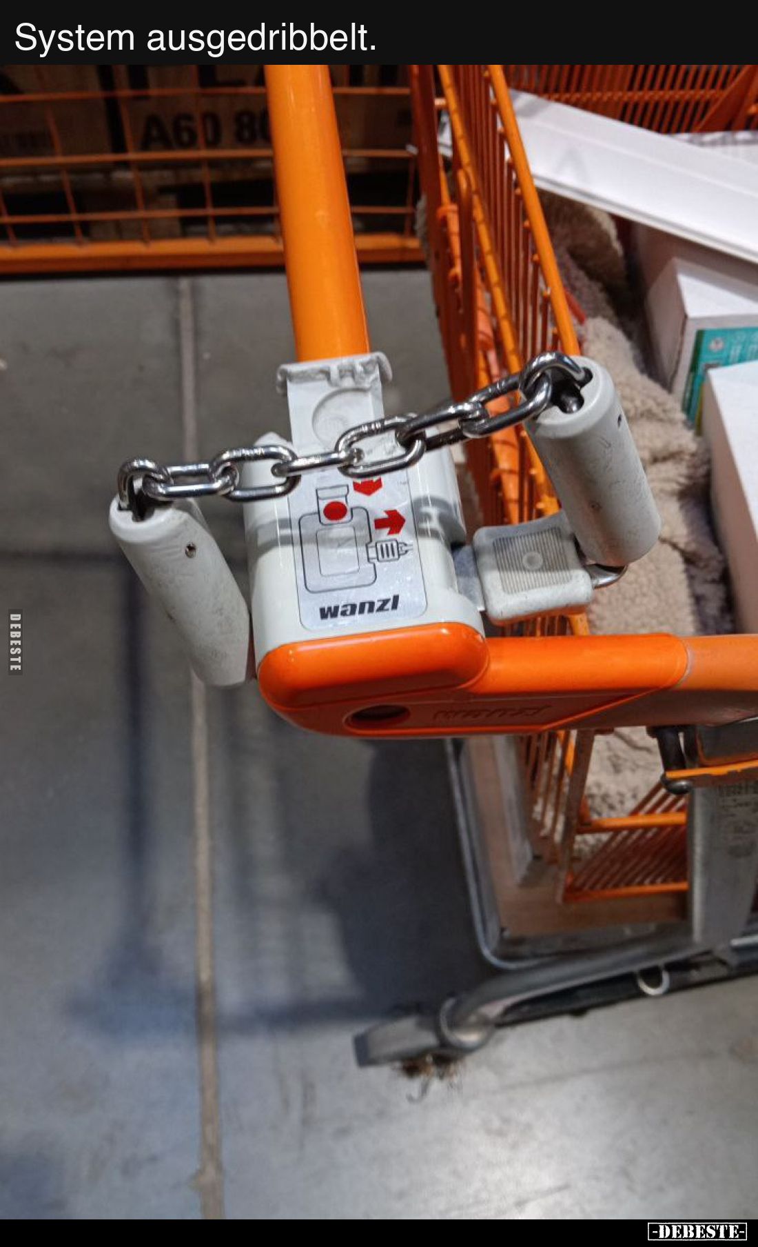 System ausgedribbelt...