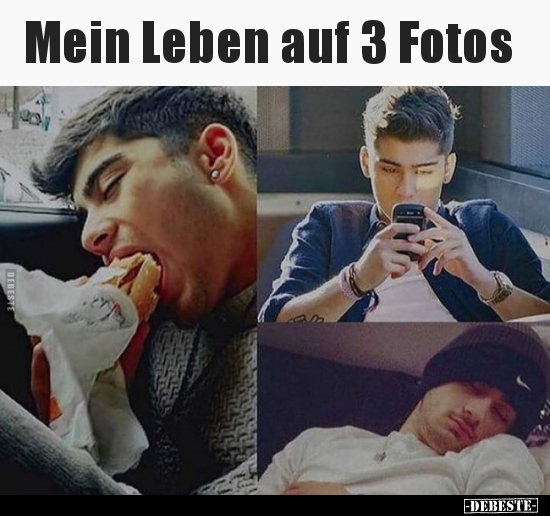 Mein Leben auf 3 Fotos..