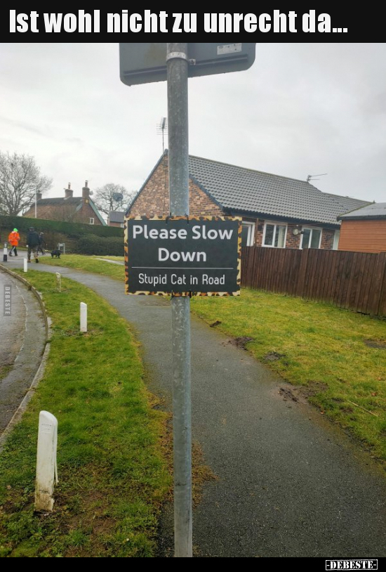 Ist wohl nicht zu unrecht da...