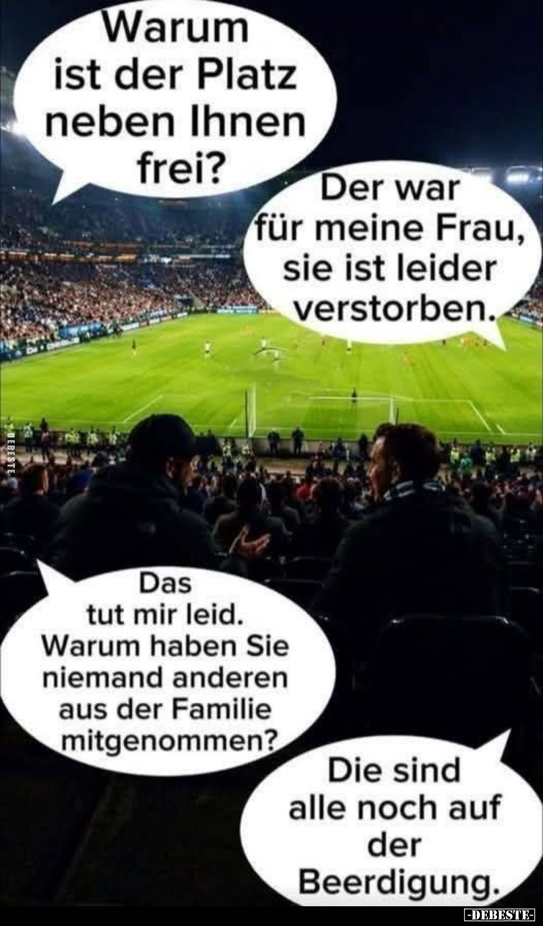 Warum ist der Platz neben Ihnen frei?.. - Lustige Bilder | DEBESTE.de