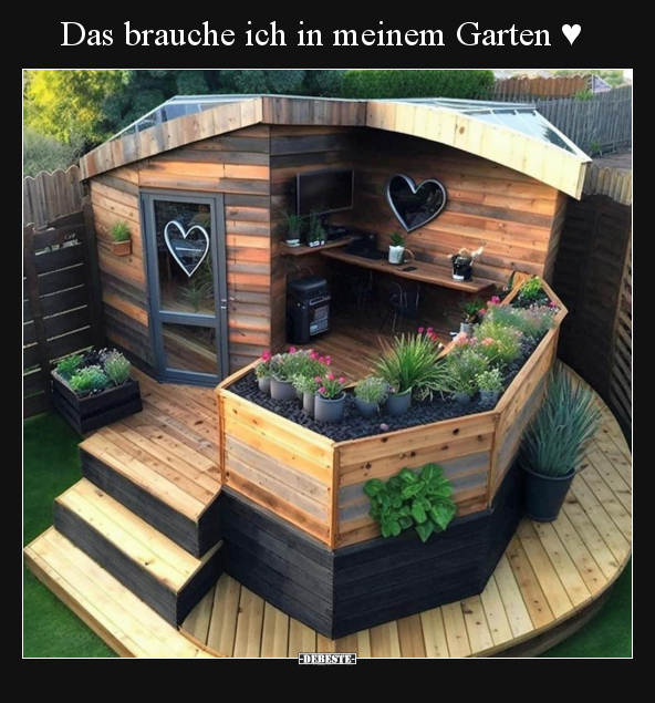 Das brauche ich in meinem Garten ♥ - Lustige Bilder | DEBESTE.de