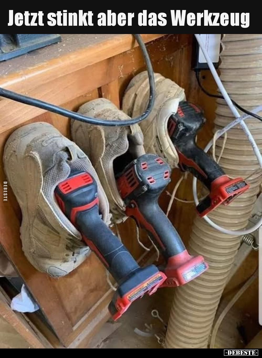 Jetzt stinkt aber das Werkzeug