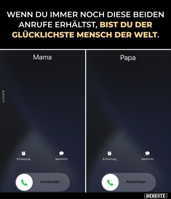 Wenn du immer noch diese beiden anrufe erhältst.. - Lustige Bilder | DEBESTE.de