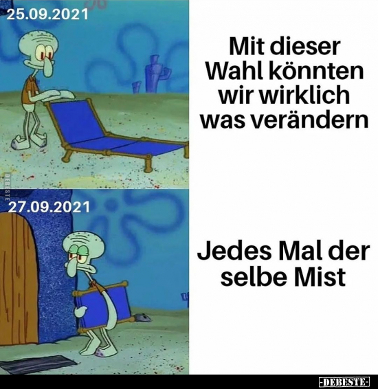 Mit dieser Wahl könnten wir wirklich was verändern..