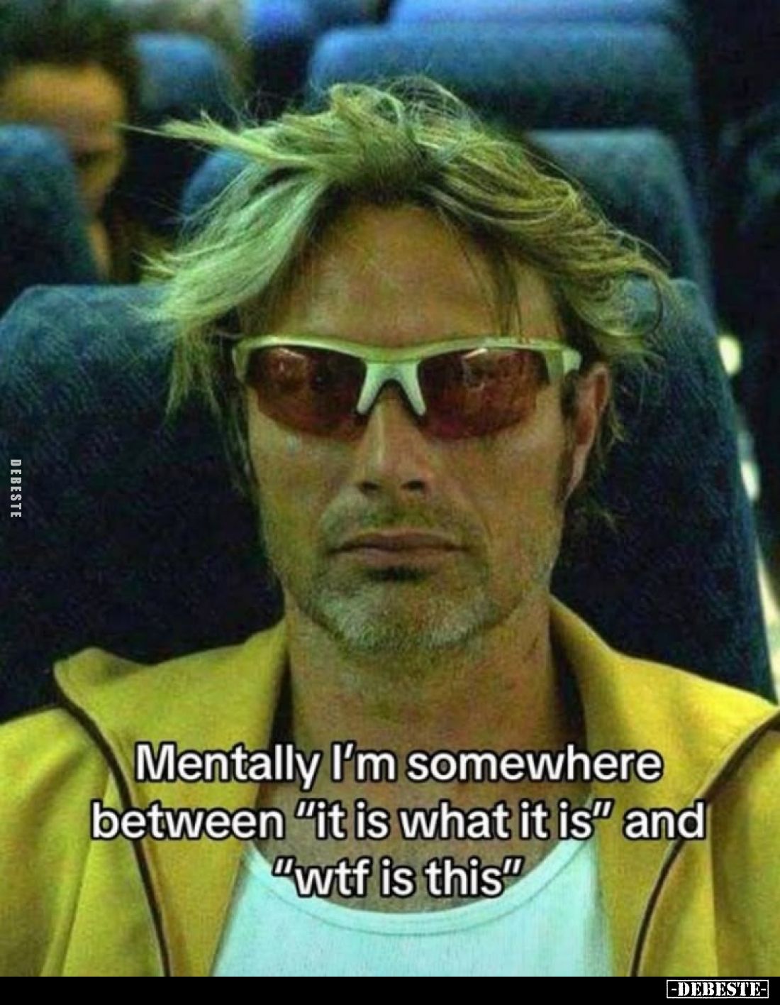 Mentally I'm somewhere between "it is what it is" and "wtf is this"
