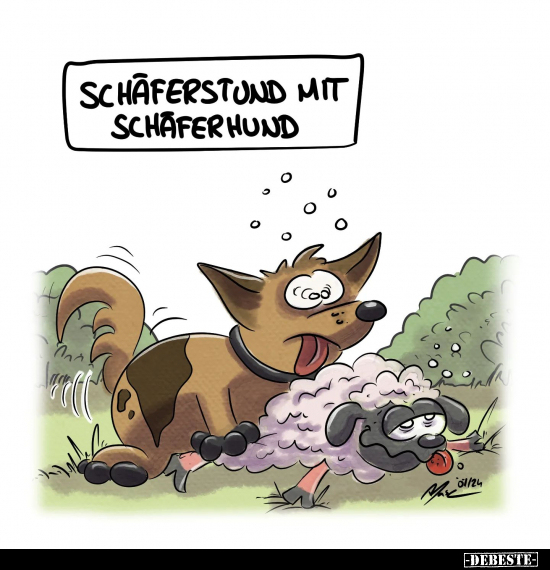 Schäferstund mit Schaferhund.. - Lustige Bilder | DEBESTE.de