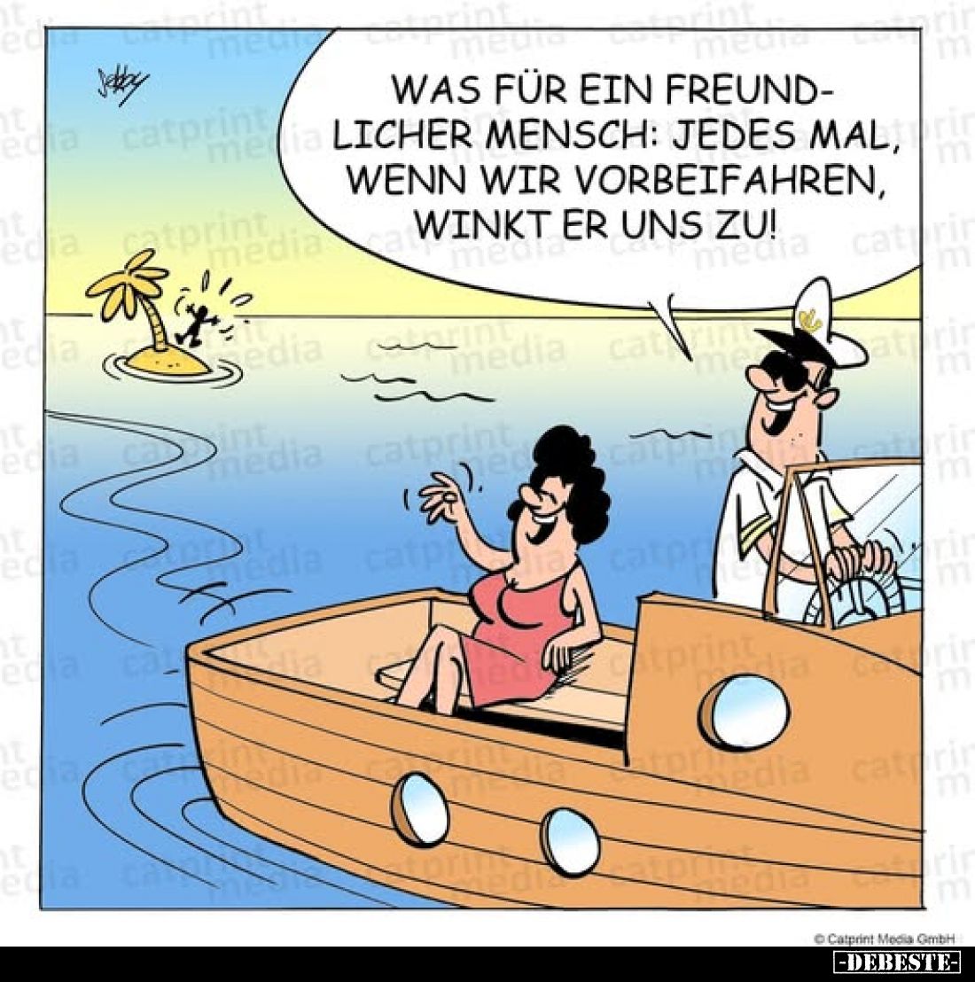 Was für ein freundlicher Mensch: jedes Mal, wenn wir.. - Lustige Bilder | DEBESTE.de