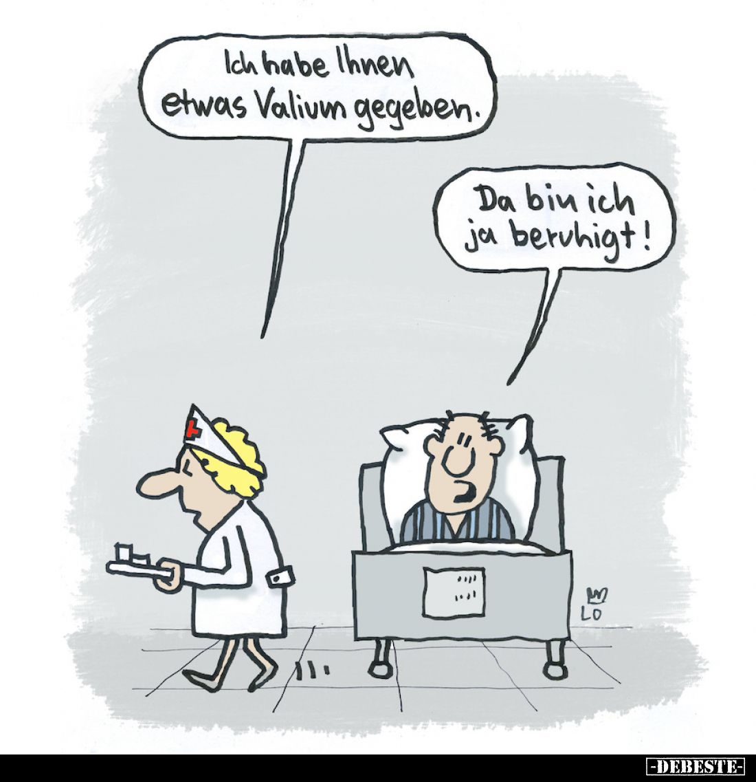 Ich habe Ihnen etwas Valium gegeben.. - Lustige Bilder | DEBESTE.de