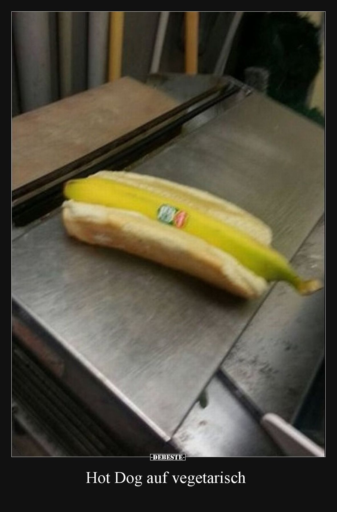Hot Dog auf vegetarisch
