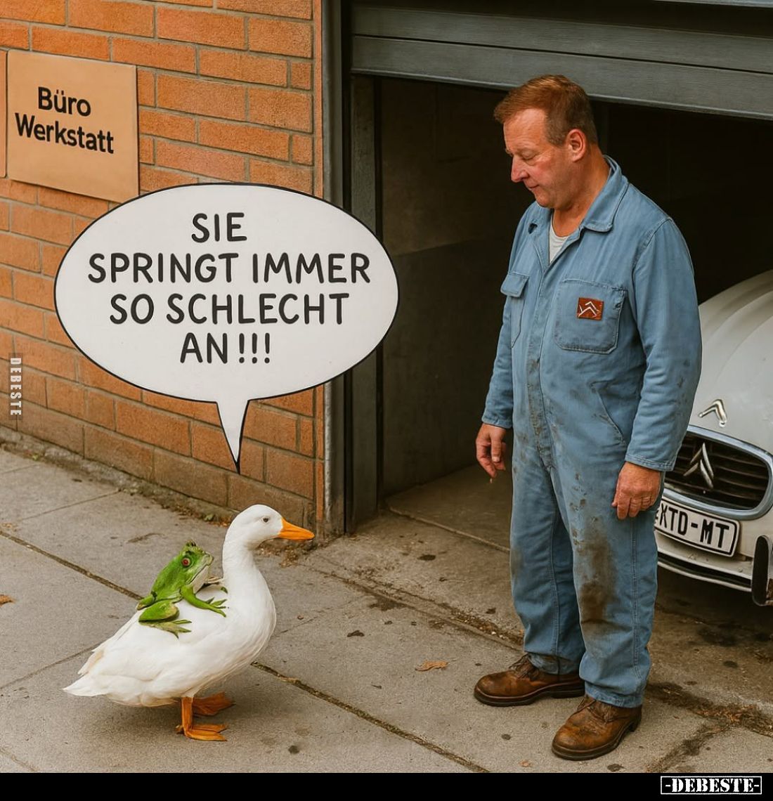 Sie springt immer so schlecht an!!!