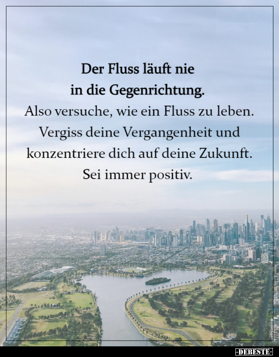 Der Fluss läuft nie in die Gegenrichtung... - Lustige Bilder | DEBESTE.de