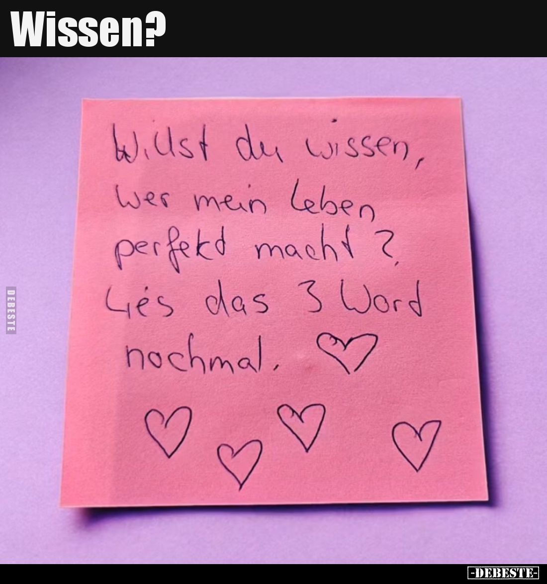 Wissen?.. - Lustige Bilder | DEBESTE.de