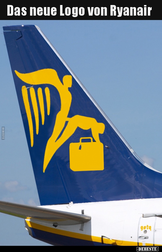 Das neue Logo von Ryanair.. - Lustige Bilder | DEBESTE.de