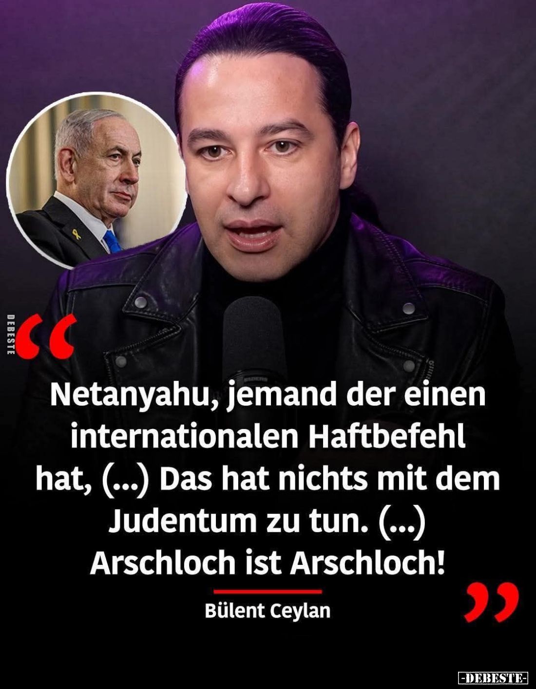 Netanyahu, jemand der einen internationalen Haftbefehl... - Lustige Bilder | DEBESTE.de